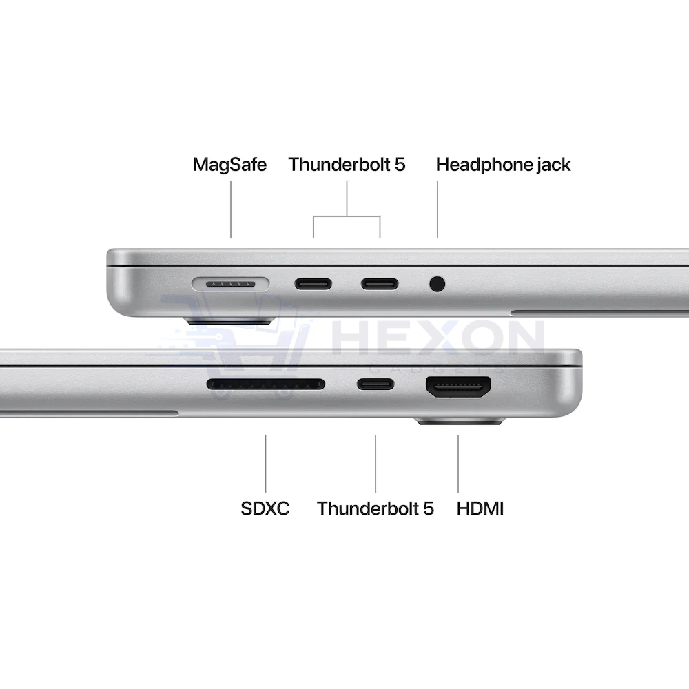 MacBook Pro 14-inch Apple M5 10‑core CPU 10‑core GPU 16GB 512GB SSD - Space Black view 3